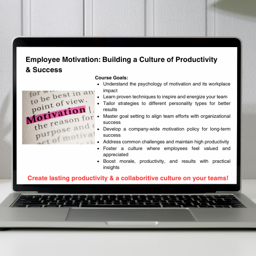 Employee Motivation: Building A Culture Of Productivity & Success